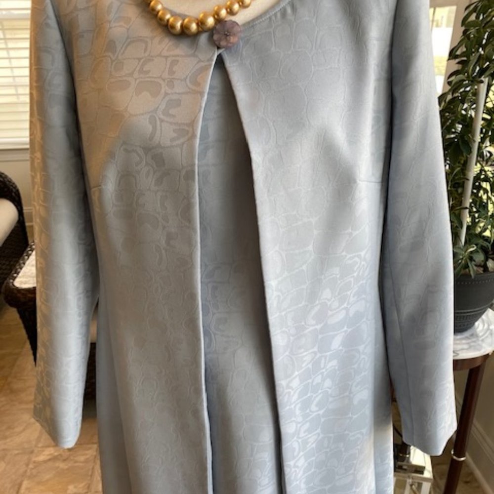 Beautiful 2-Piece Sky Blue Dress Set